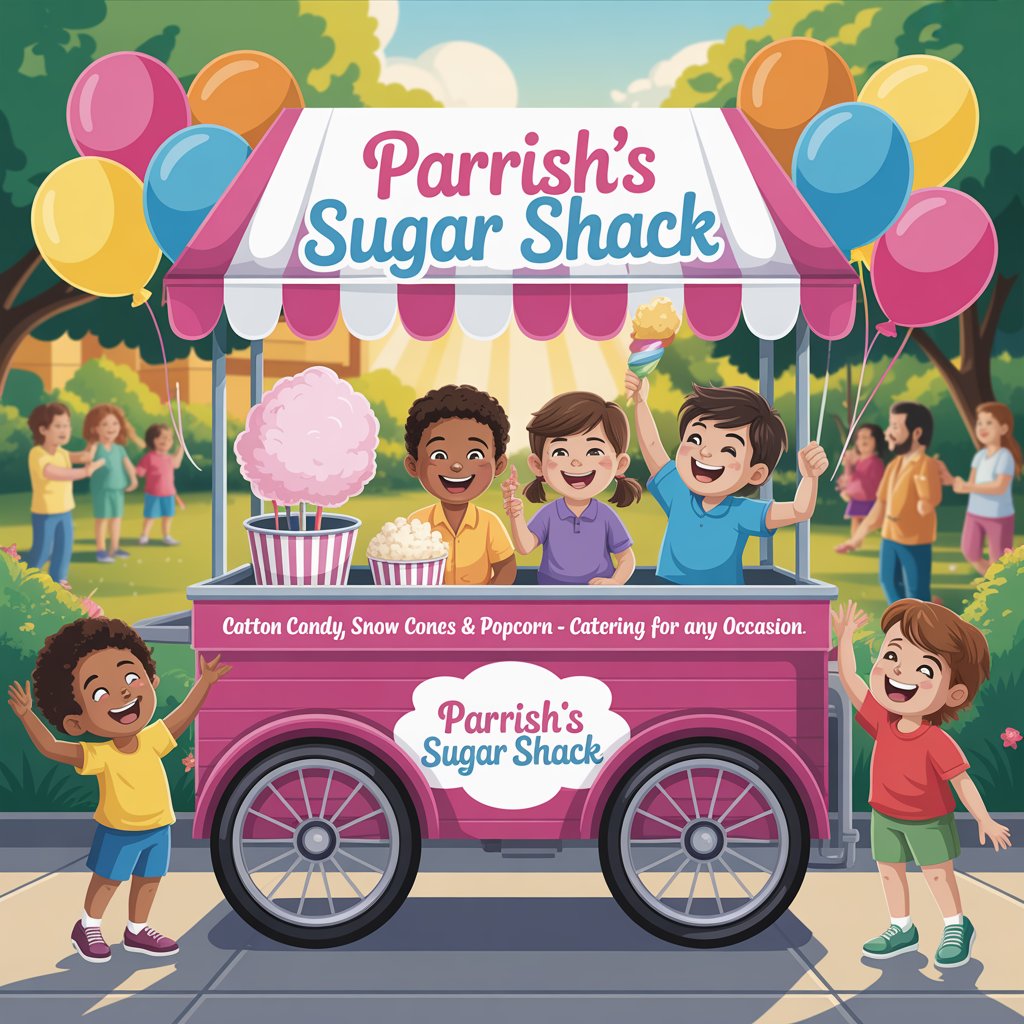Parrish's Sugar Shack Cart